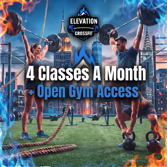 4 Classes A Month + Open Gym Access